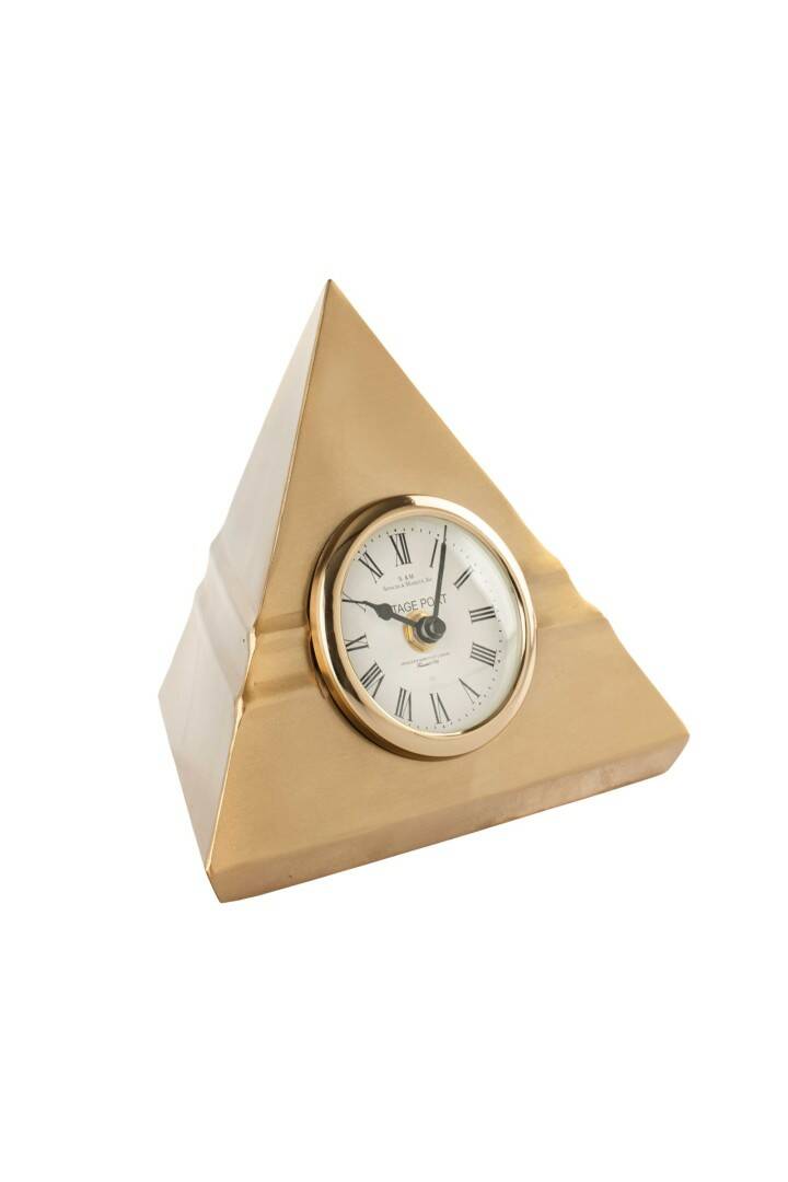 Dekoratif İthal Gold Masa Saati