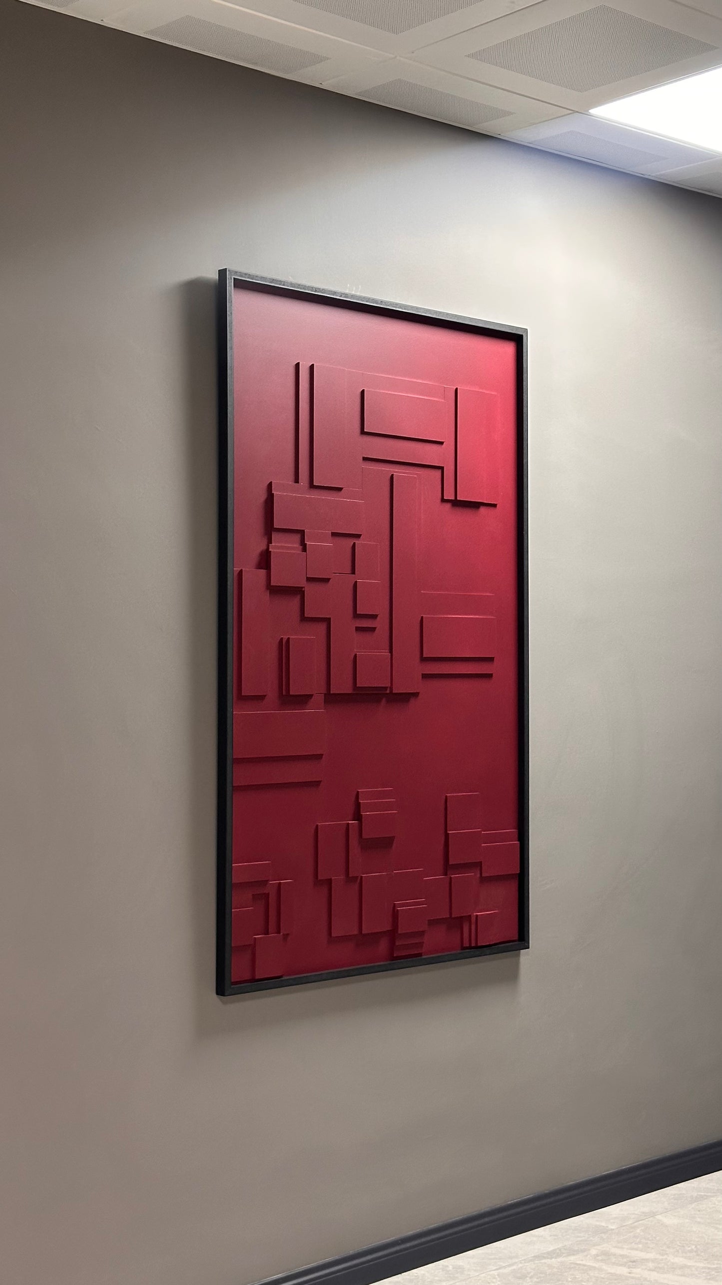 80x140 CM Brütalizm Tablo