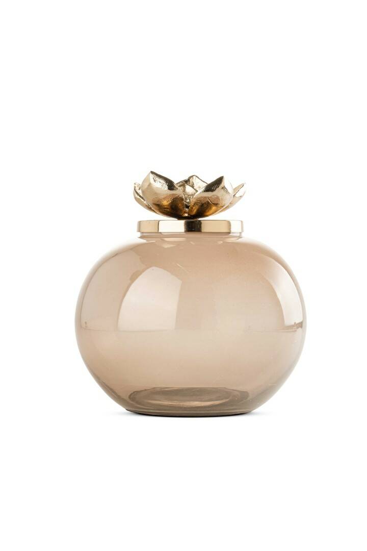 METAL KAPAK İTHAL CAM OBJE