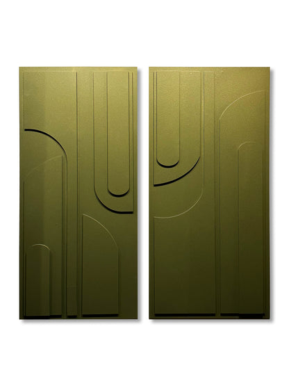 80x120 CM Moos Duo Tablo Set