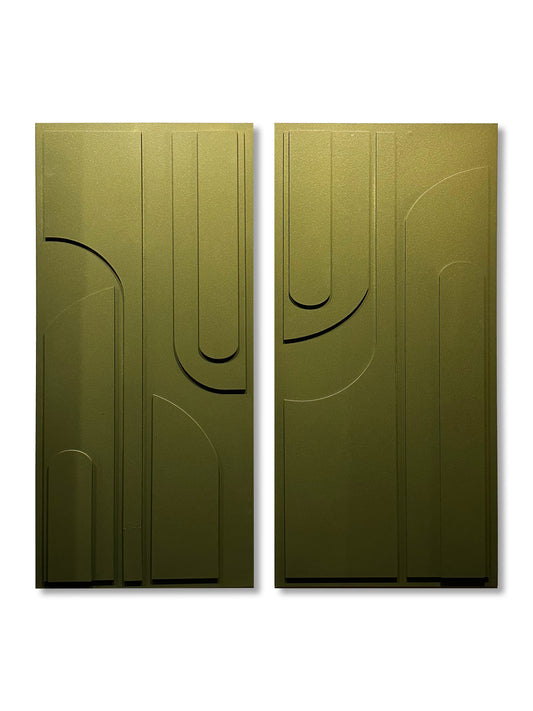 80x120 CM Moos Duo Tablo Set