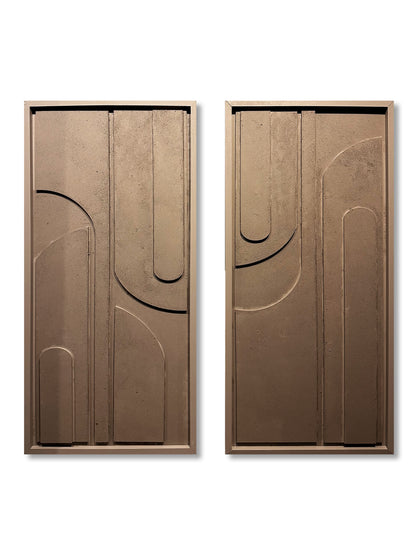 70x100 CM Moos Duo Set Tablo