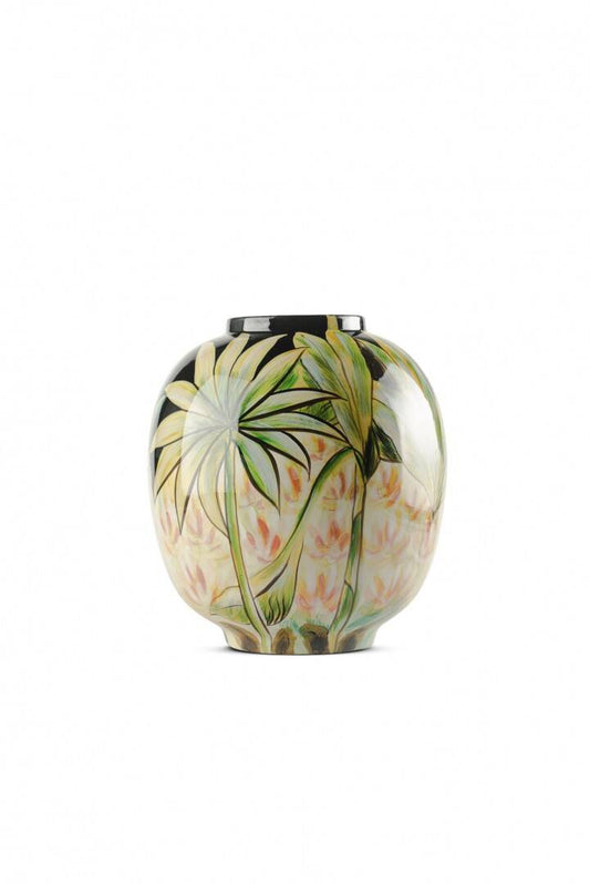 TROPİK BRONZ KAPLAMA DETAY VAZO