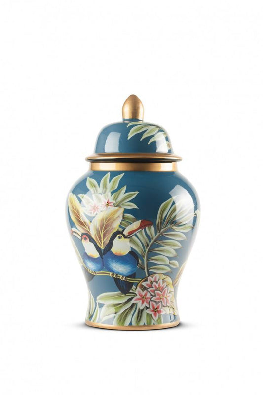 MAVİ PAPAĞAN GOLD DETAY KÜP