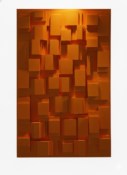 80x120 cm Brütalizm Tablo