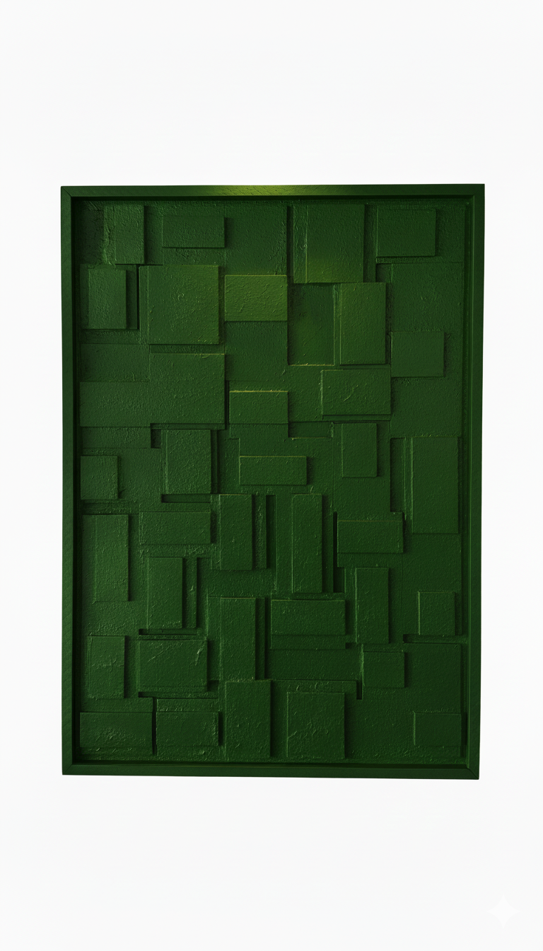 80x120 cm Brütalizm Tablo