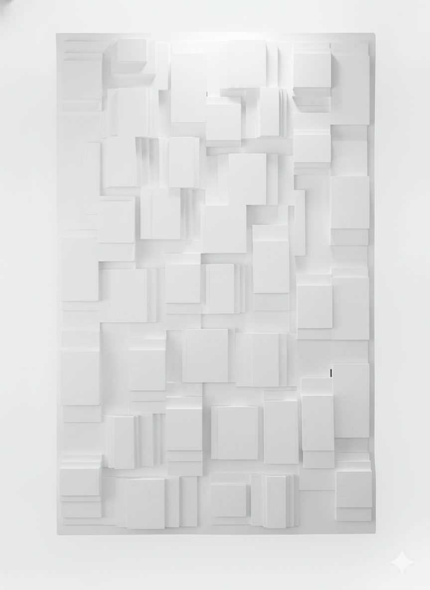 80x120 cm Brütalizm Tablo