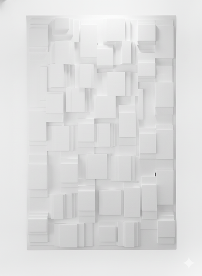 80x120 cm Brütalizm Tablo