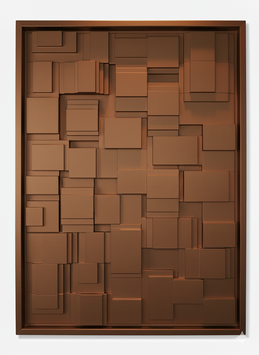 80x120 cm Brütalizm Tablo