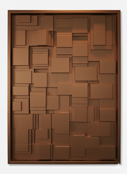 80x120 cm Brütalizm Tablo