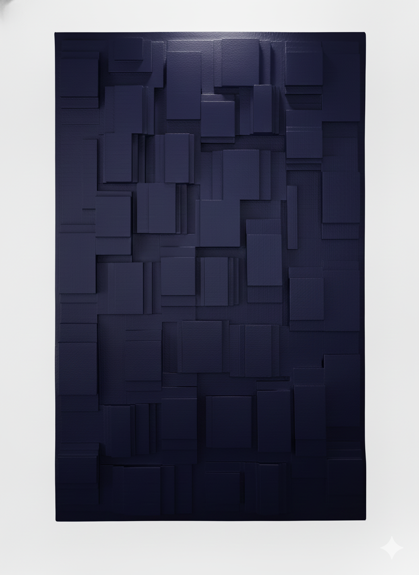 80x120 cm Brütalizm Tablo