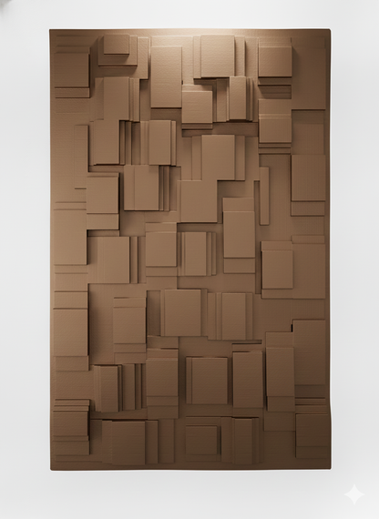 80x120 cm Brütalizm Tablo