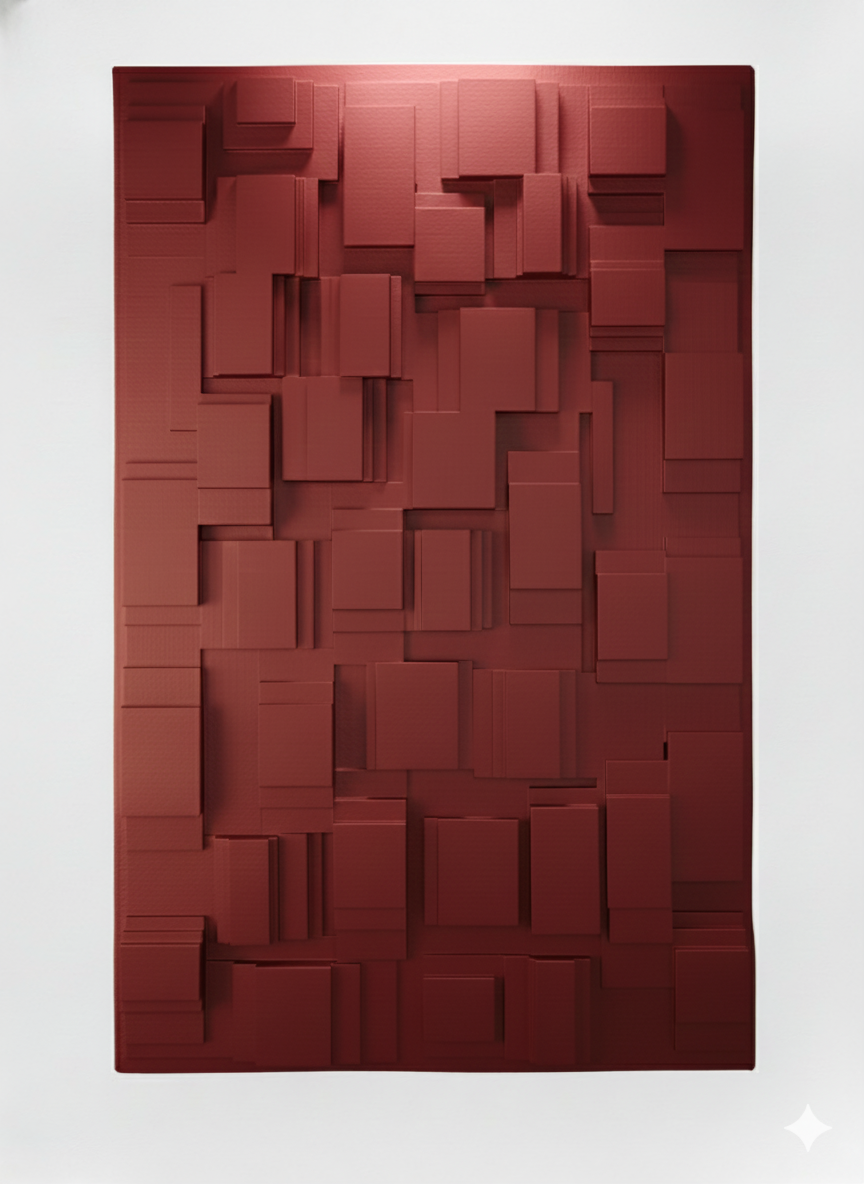 80x120 cm Brütalizm Tablo