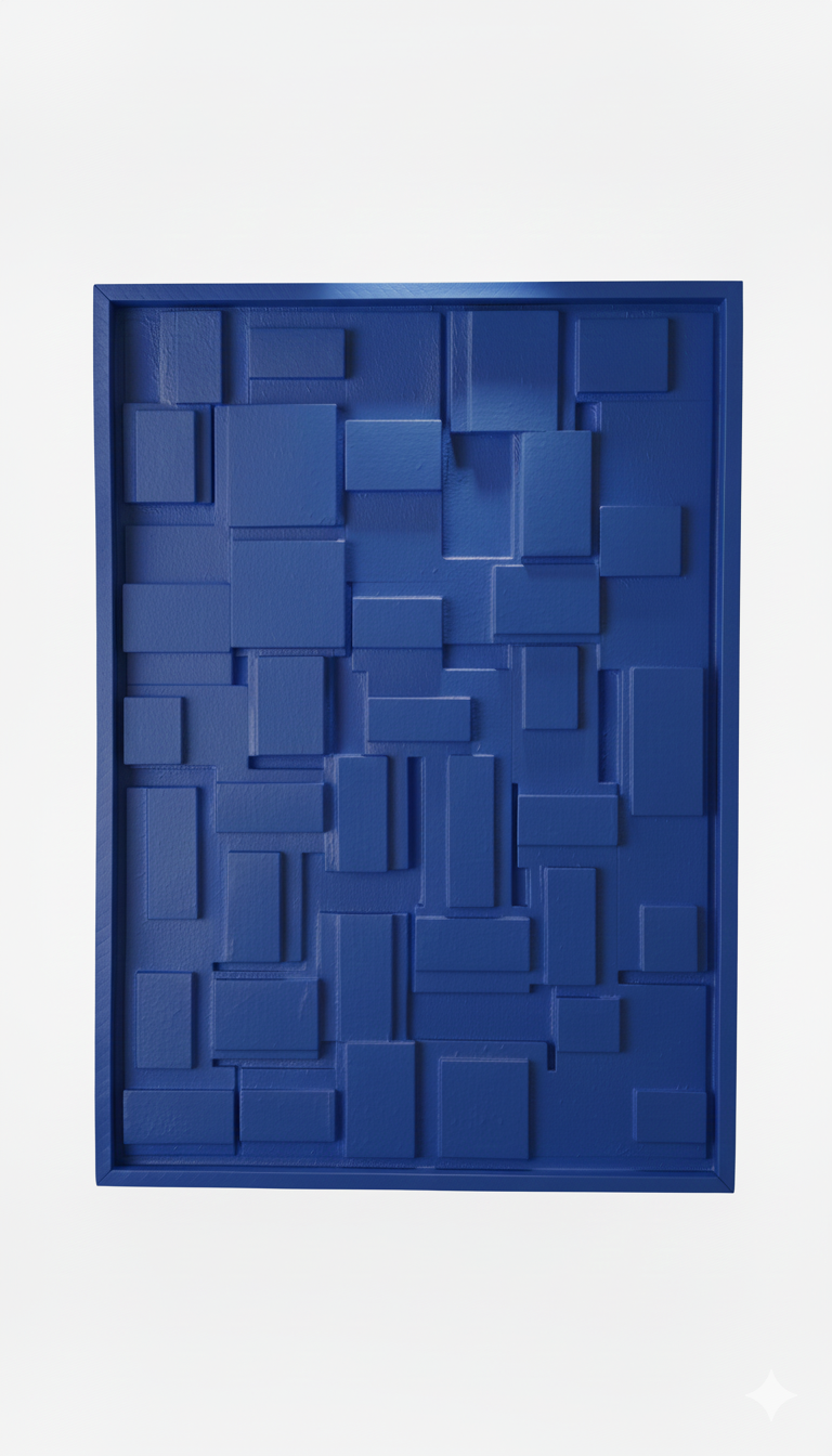 80x120 cm Brütalizm Tablo