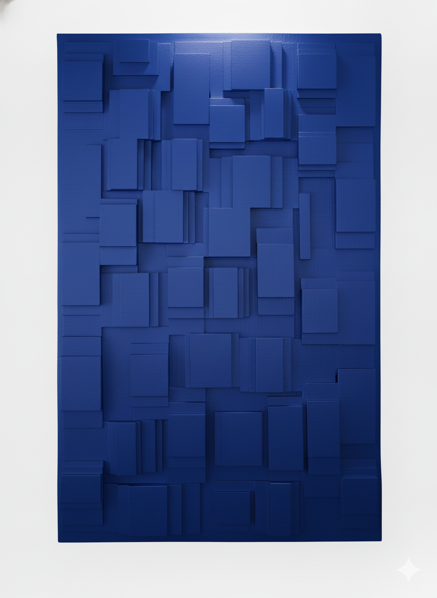 80x120 cm Brütalizm Tablo