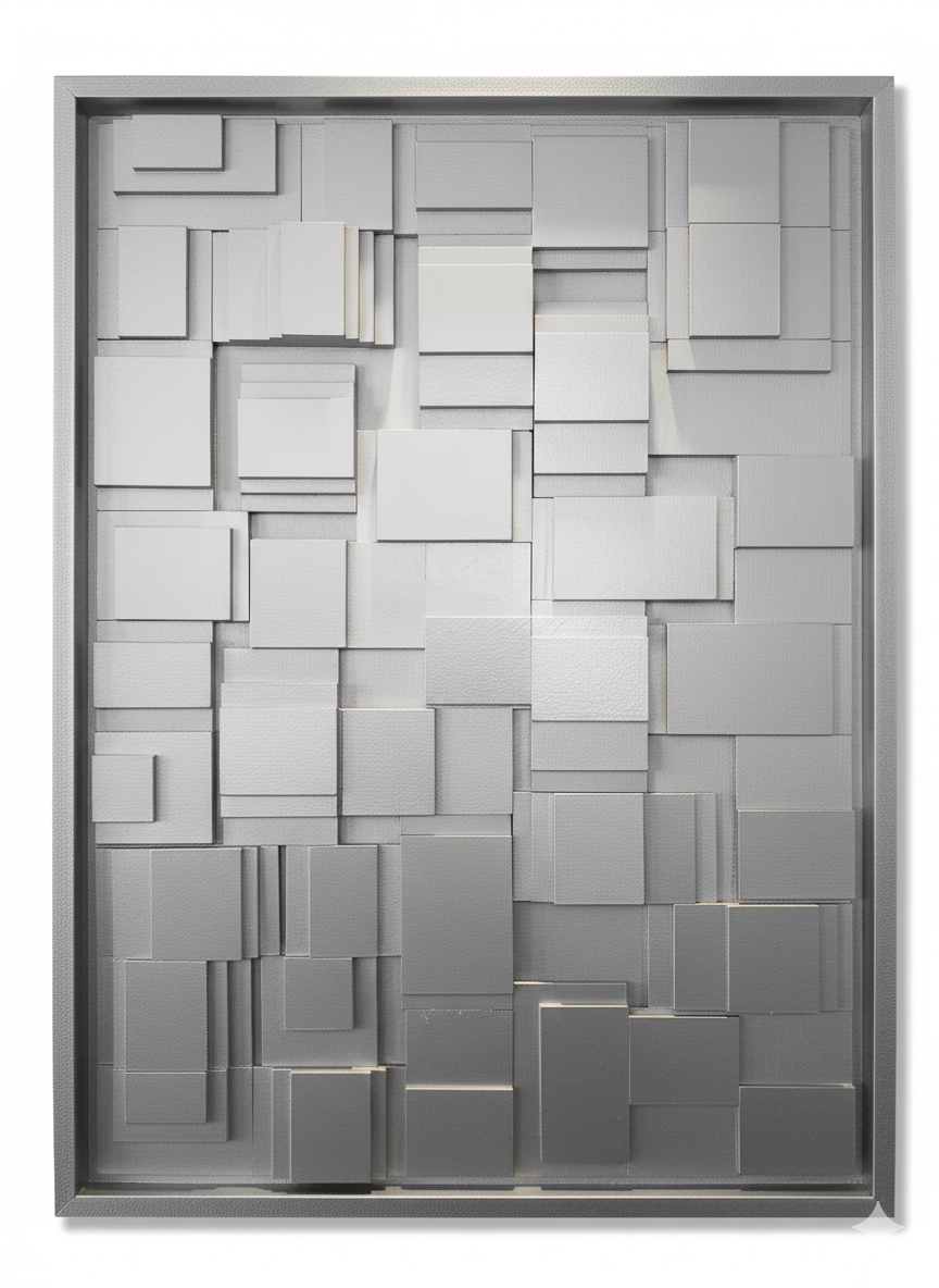 80x120 cm Brütalizm Tablo