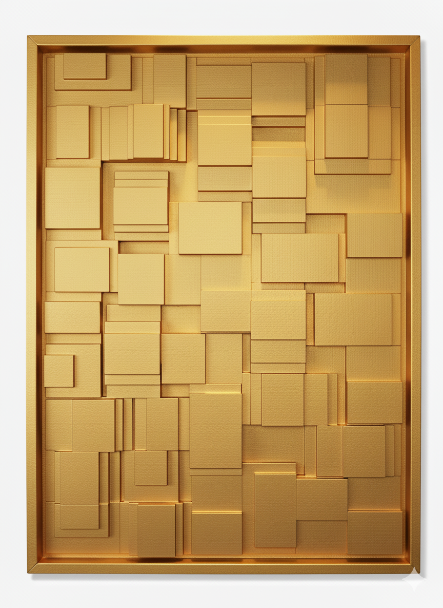 80x120 cm Brütalizm Tablo