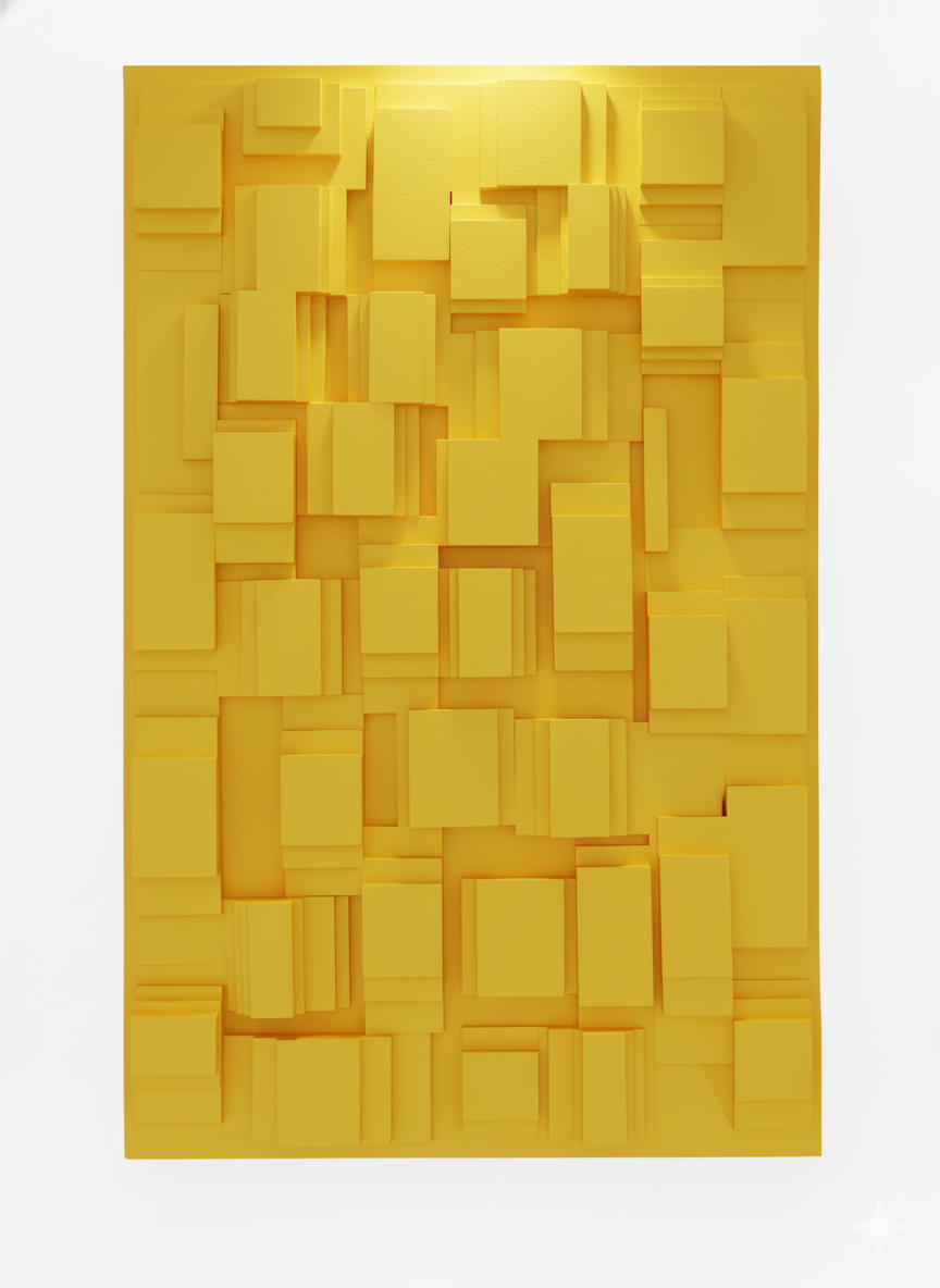 80x120 cm Brütalizm Tablo