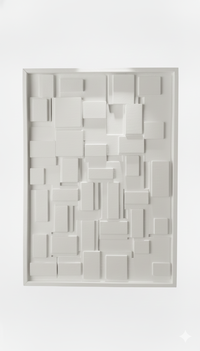 80x120 cm Brütalizm Tablo