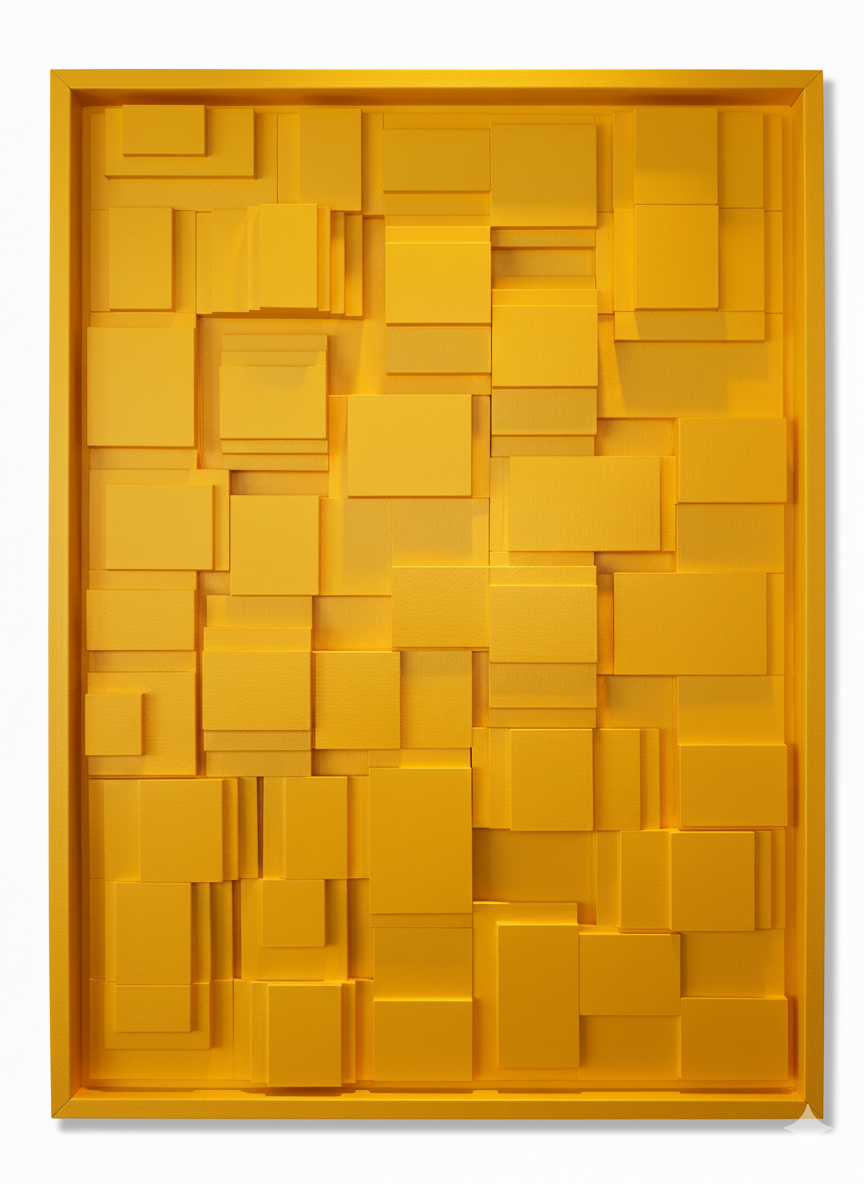 80x120 cm Brütalizm Tablo