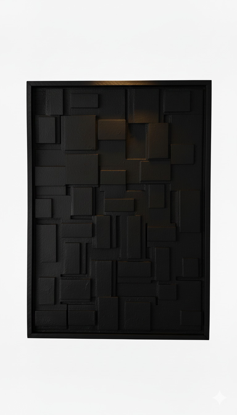 80x120 cm Brütalizm Tablo