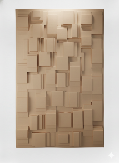 80x120 cm Brütalizm Tablo