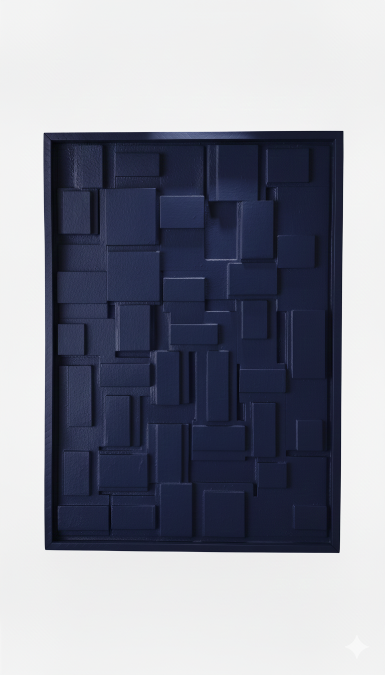 80x120 cm Brütalizm Tablo