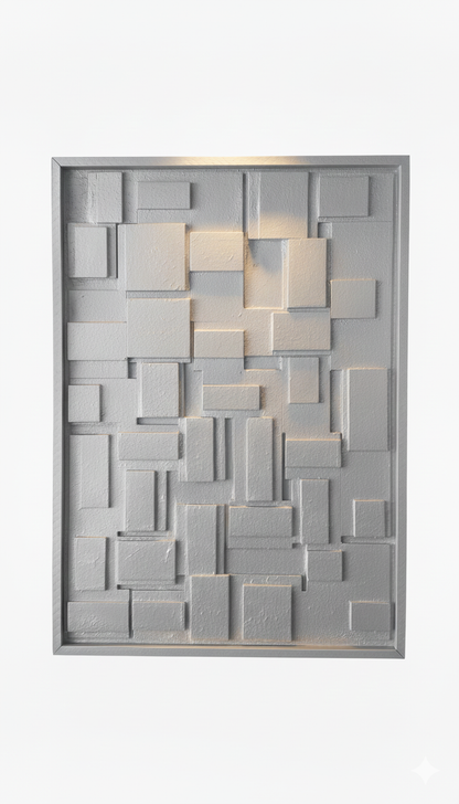 80x120 cm Brütalizm Tablo