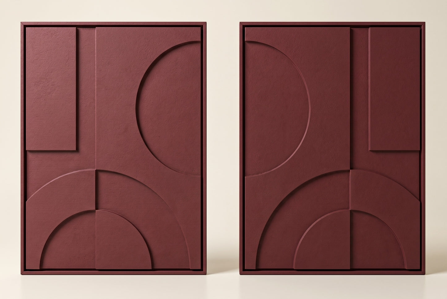 54x74 CM Hypati Alen Series Set Tablo