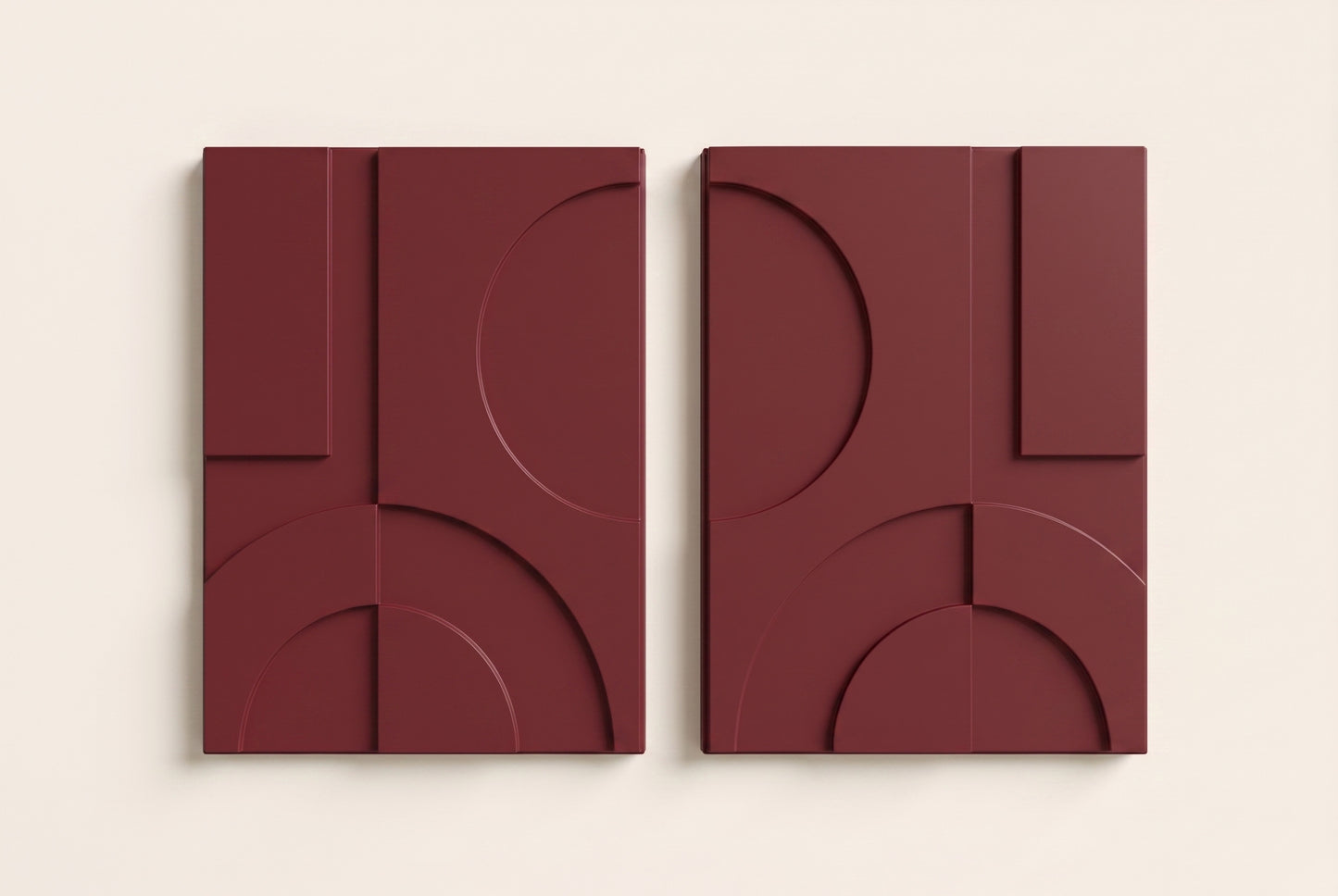 54x74 CM Hypati Alen Series Set Tablo