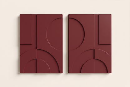 54x74 CM Hypati Alen Series Set Tablo