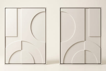 54x74 CM Hypati Alen Series Set Tablo