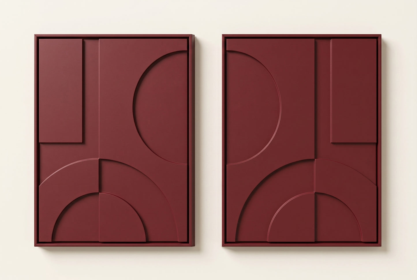 54x74 CM Hypati Alen Series Set Tablo
