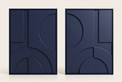 54x74 CM Hypati Alen Series Set Tablo
