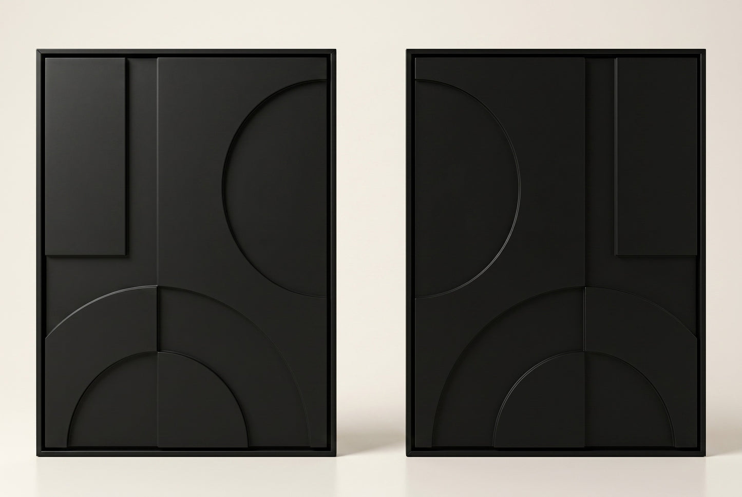 54x74 CM Hypati Alen Series Set Tablo