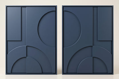 54x74 CM Hypati Alen Series Set Tablo