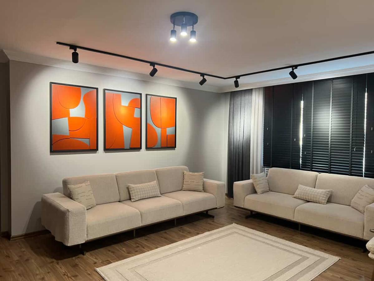 70x100 CM Fas Renkleri Tablo Set