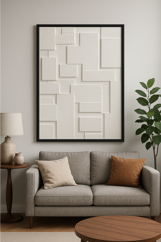 50x70 CM Brütalizm Tablo