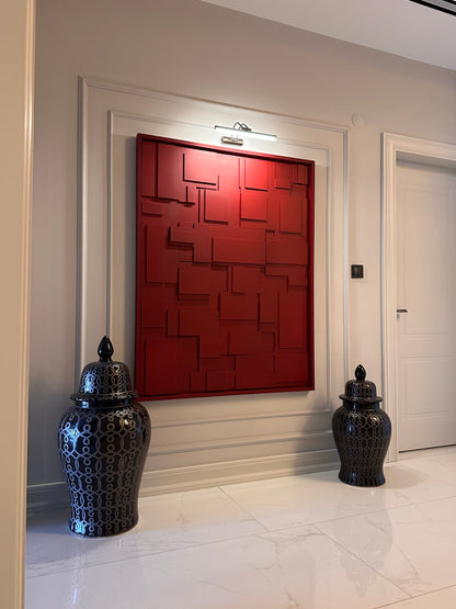 80x120 CM Brütalizm Tablo