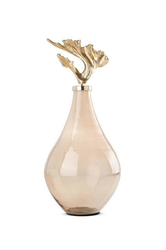 İTHAL METAL KAPAK CAM OBJE