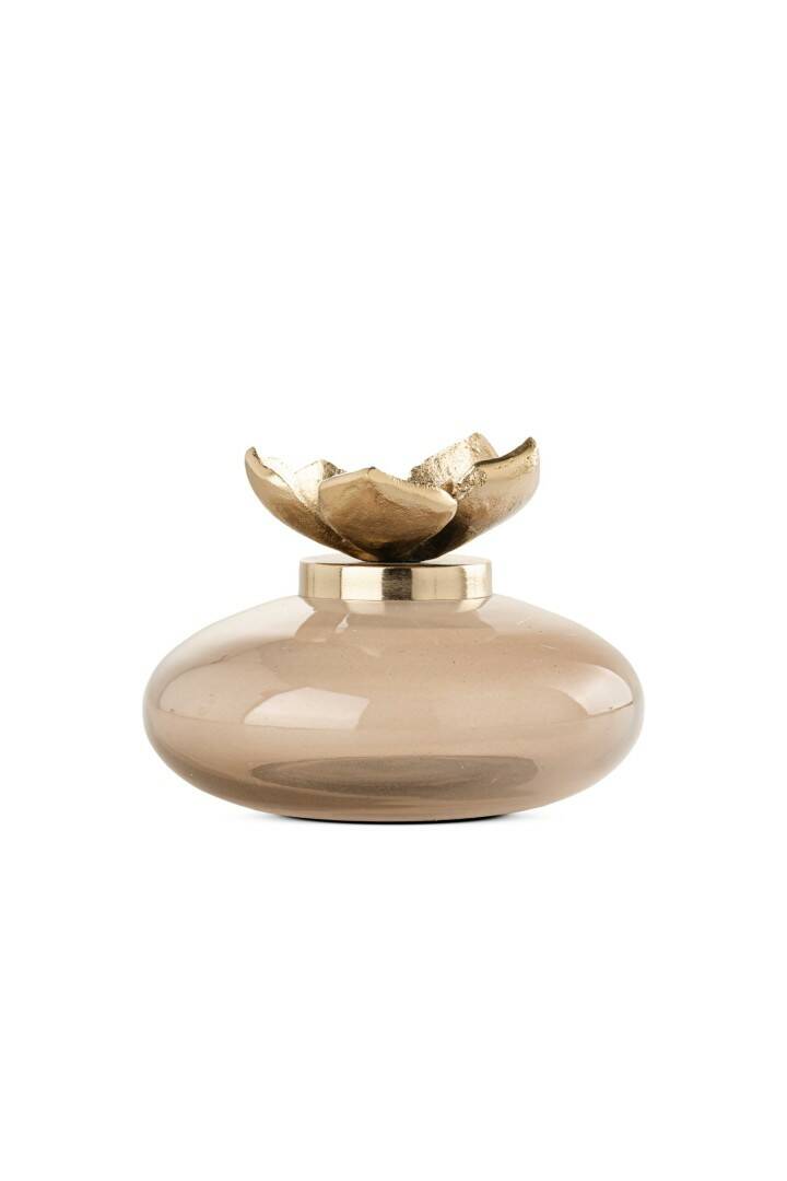 METAL KAPAK İTHAL CAM OBJE