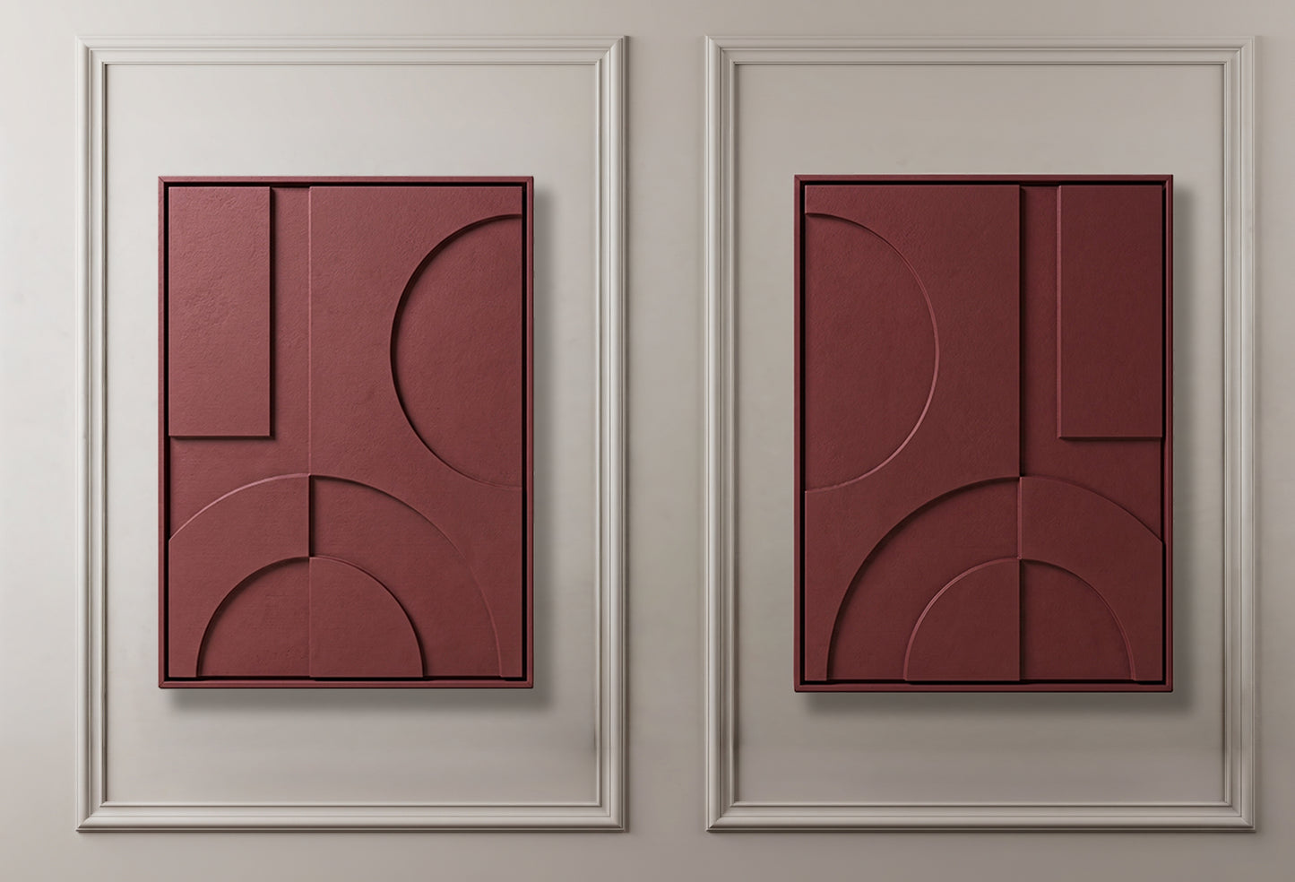 54x74 CM Hypati Alen Series Set Tablo