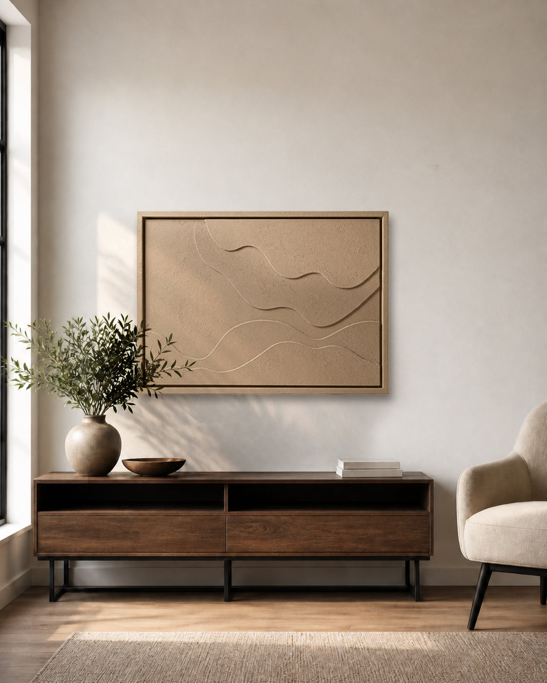 70x100 CM Wavy Yatay Model
