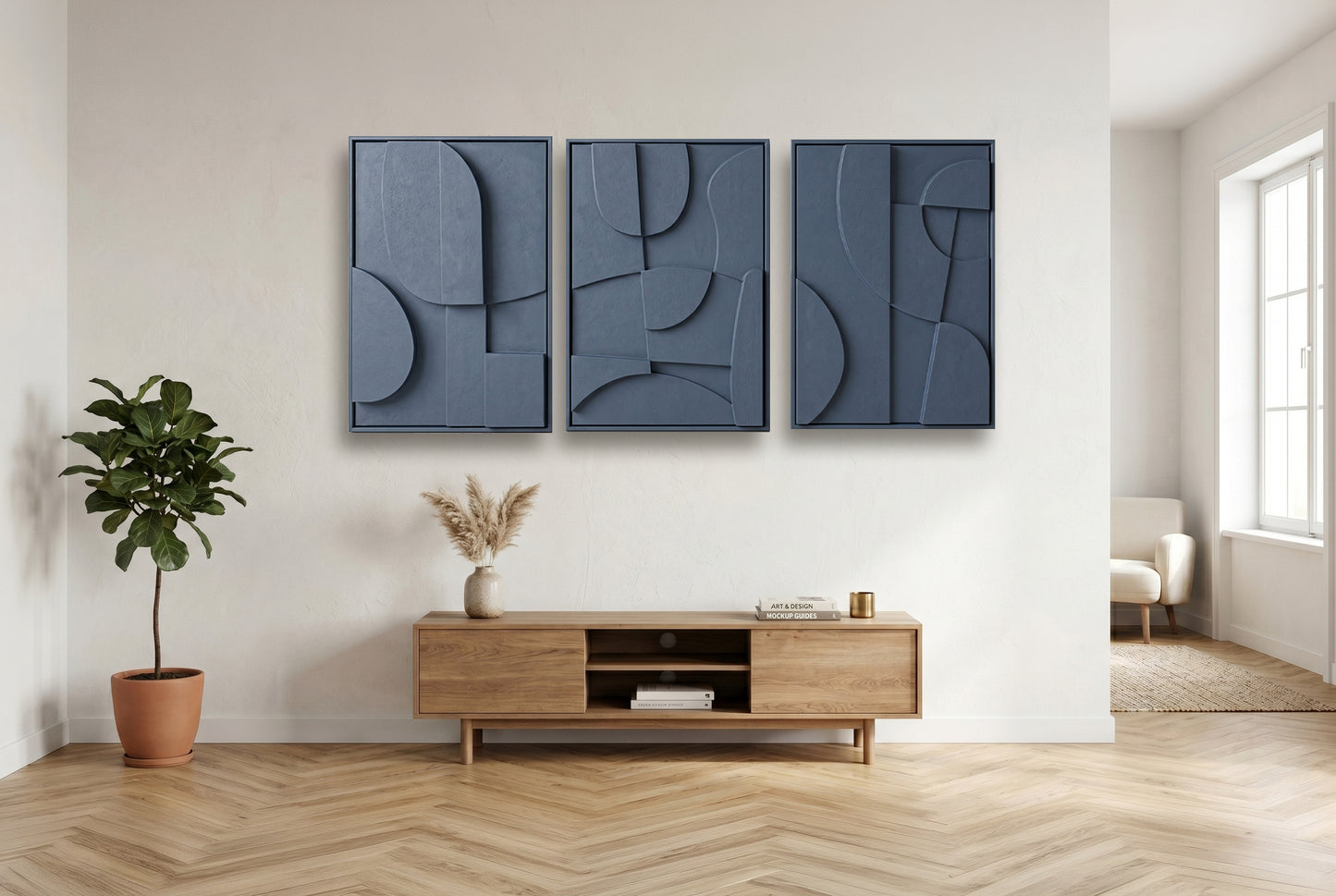 70x100 CM Fas Renkleri Tablo Set