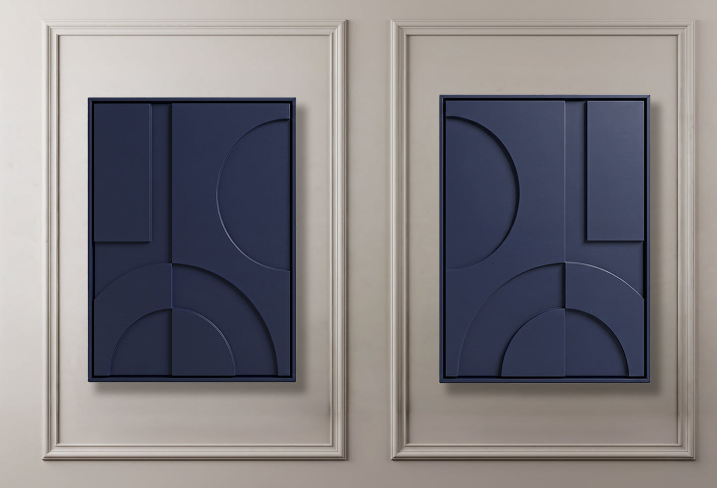 54x74 CM Hypati Alen Series Set Tablo