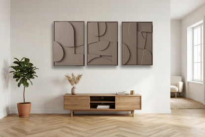 70x100 CM Fas Renkleri Tablo Set