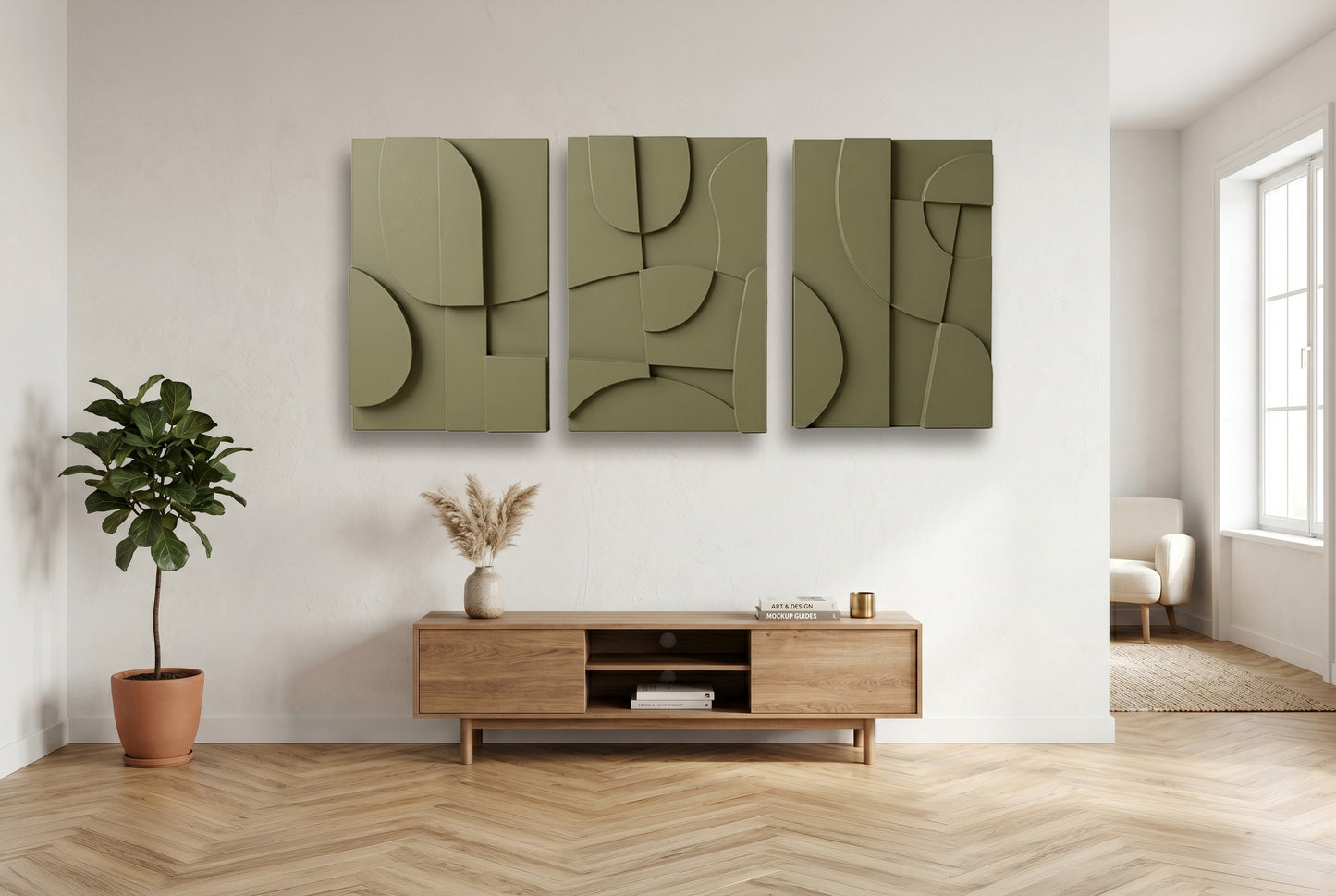 70x100 CM Fas Renkleri Tablo Set