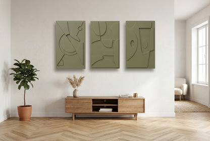 54x84 CM Formetta Tablo Set