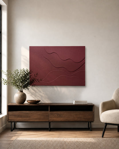 70x100 CM Wavy Yatay Model