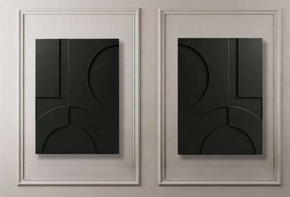 54x74 CM Hypati Alen Series Set Tablo